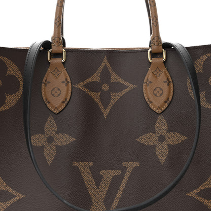 Louis Vuitton Reverse Monogram Giant Onthego GM 7 of 15