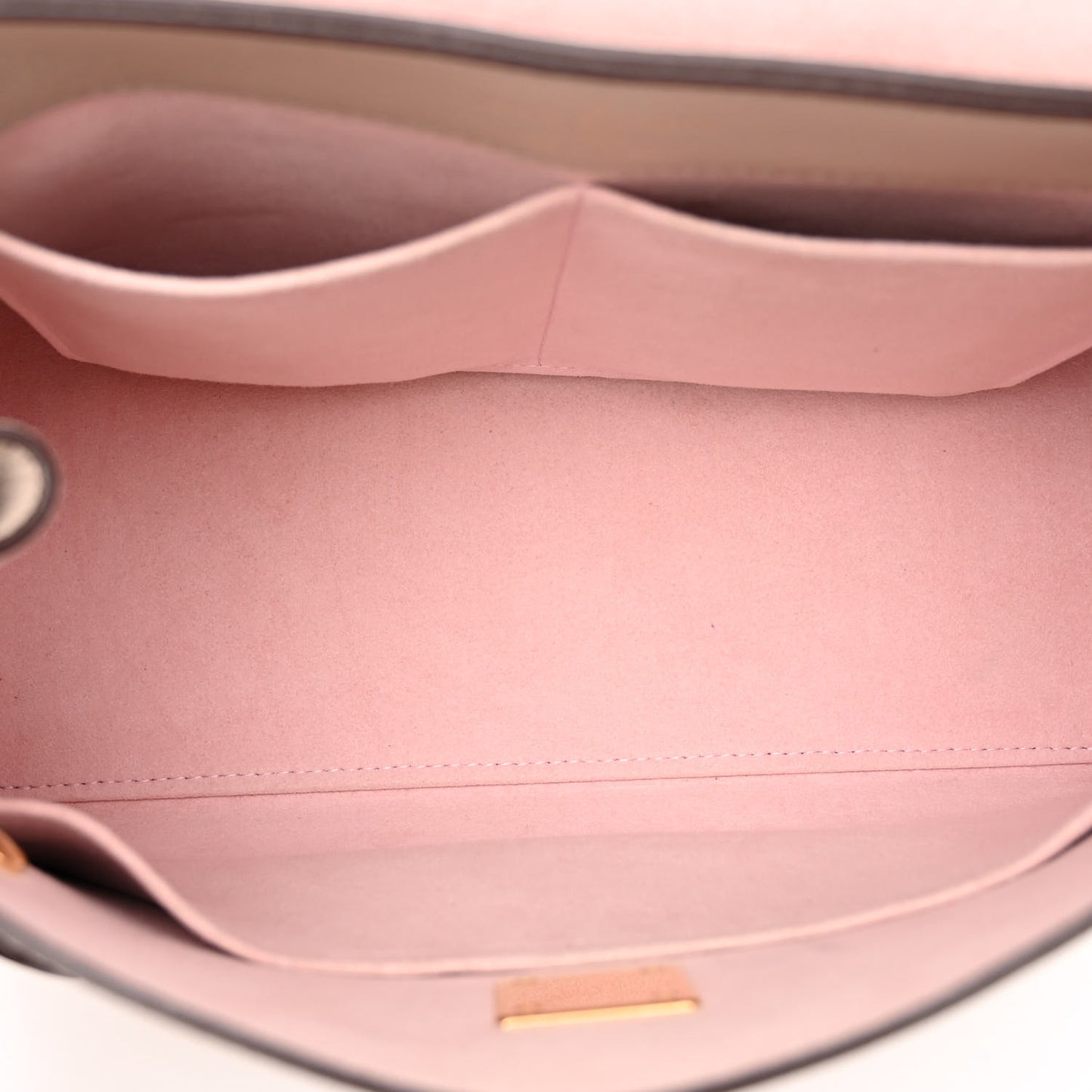 Soft Calfskin Lockme Ever MM Greige