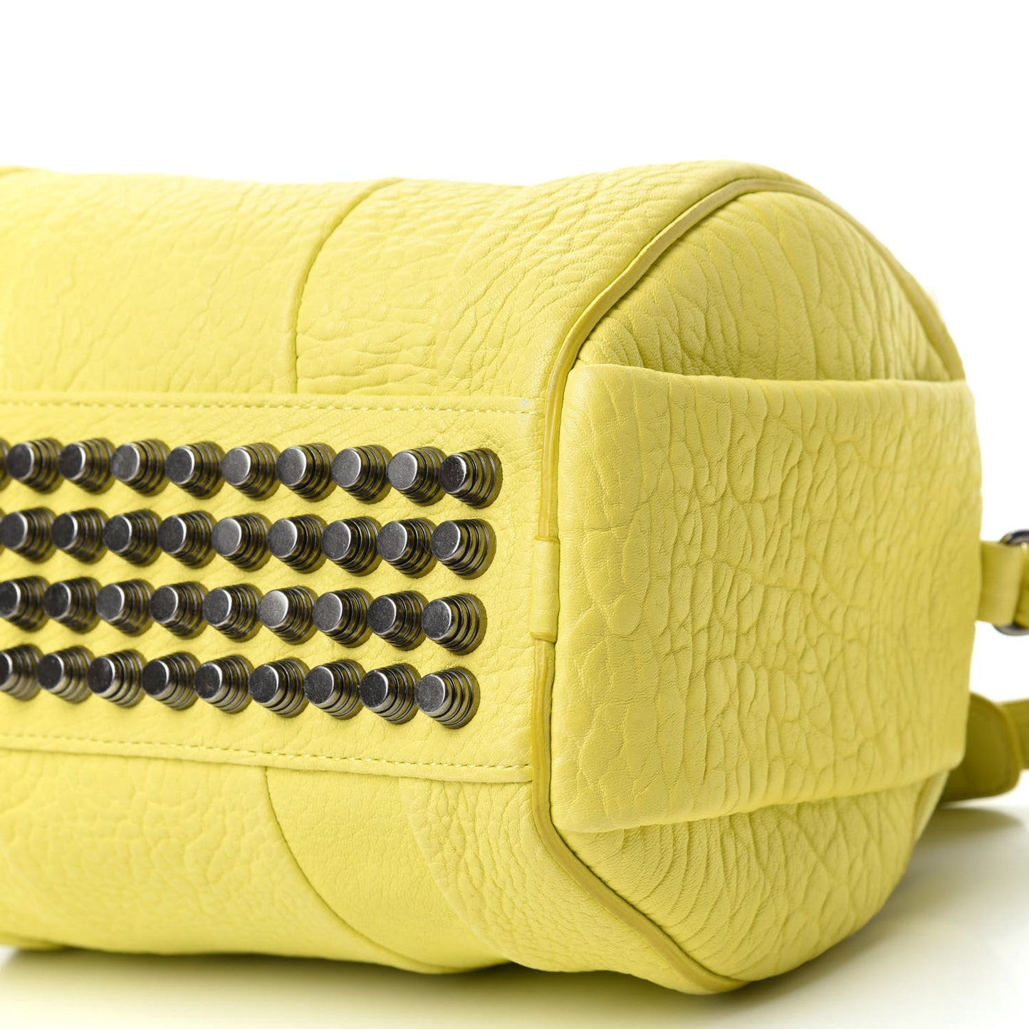 Pebbled Lambskin Rockie Acid Nickel Hardware