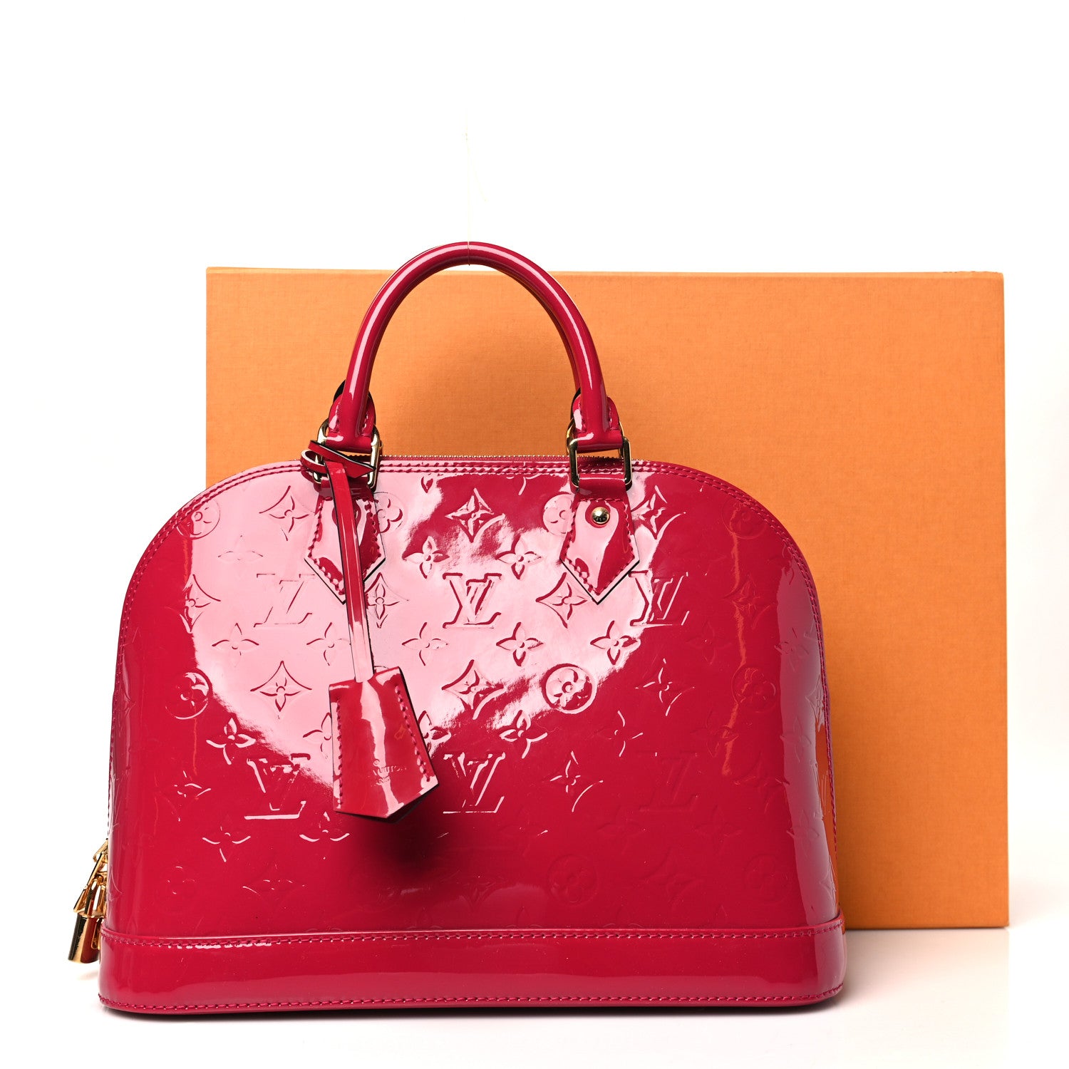 Louis Vuitton Vernis Alma PM Rose Indien 10 of 10