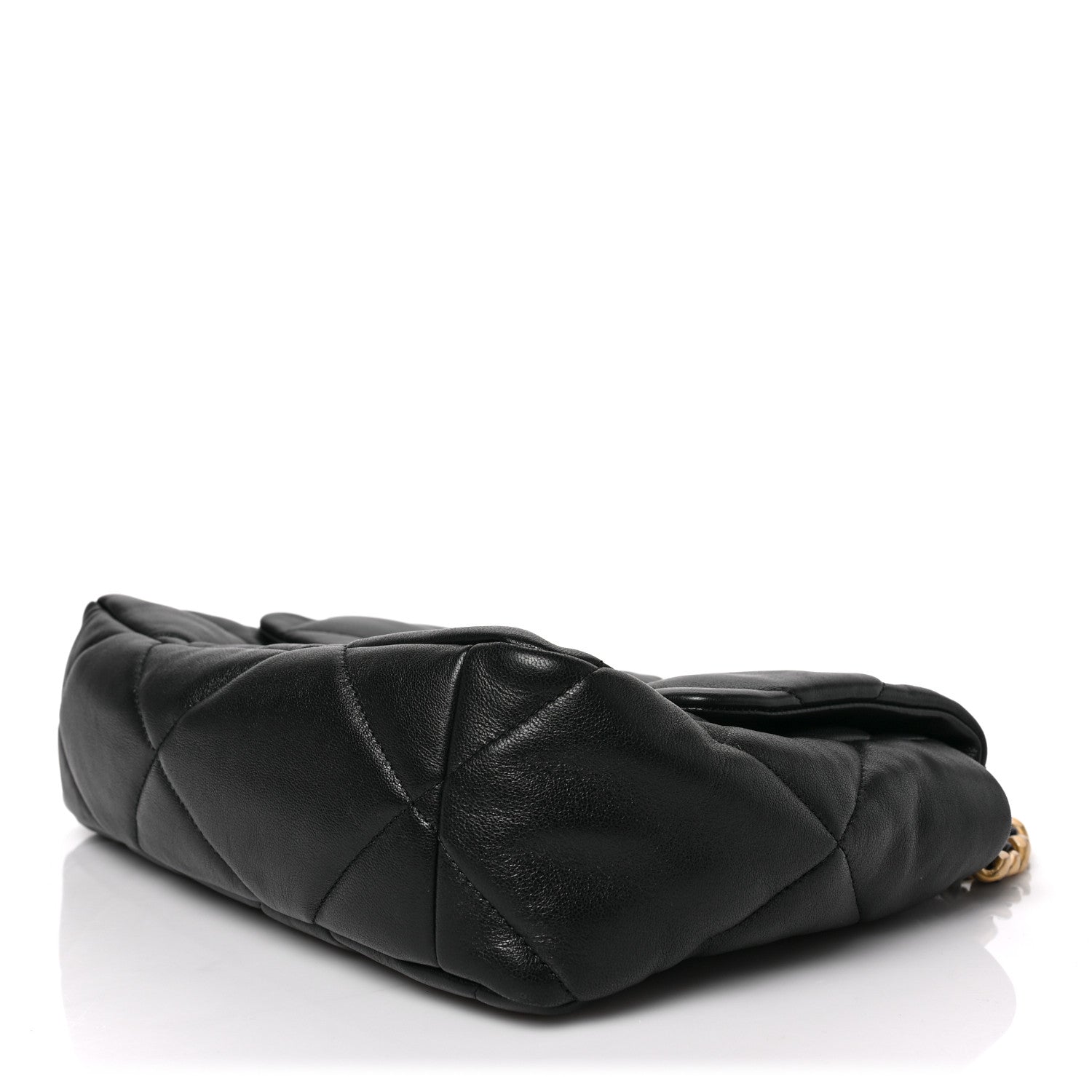 Chanel Lambskin Quilted Large Chanel 19 Flap Black 9 of 9