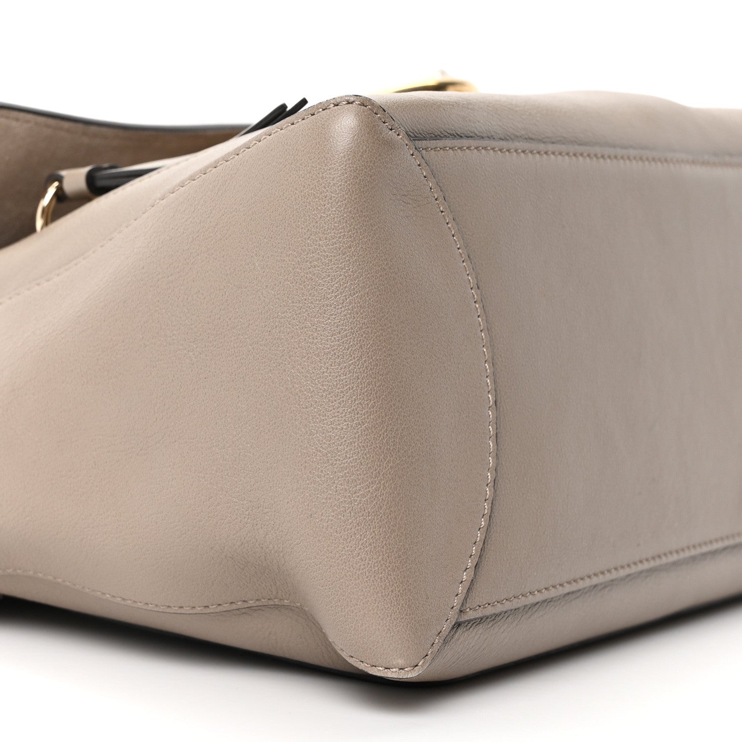 Chloe Calfskin Medium Faye Day Shoulder Bag Motty Grey 14 of 17