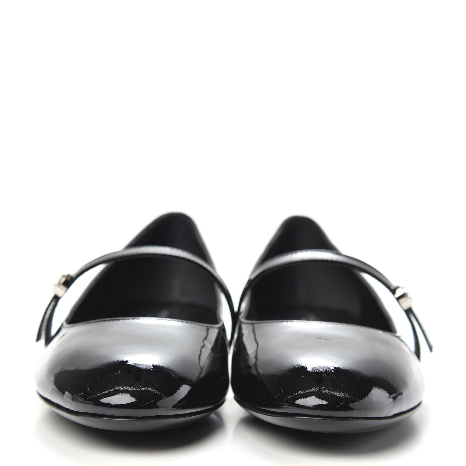 Louis Vuitton Patent Uniformes Ballet Flats 38.5 Black 2 of 8