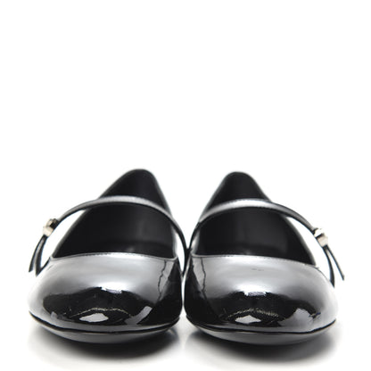 Louis Vuitton Patent Uniformes Ballet Flats 38.5 Black 2 of 8