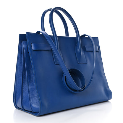 Saint Laurent Calfskin Small Sac De Jour Outremer 2 of 4