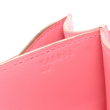 Hermes Epsom Constance 18 Rose Confetti 8 of 12