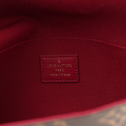Louis Vuitton Monogram Pochette Felicie Chain Wallet Fuchsia 7 of 12