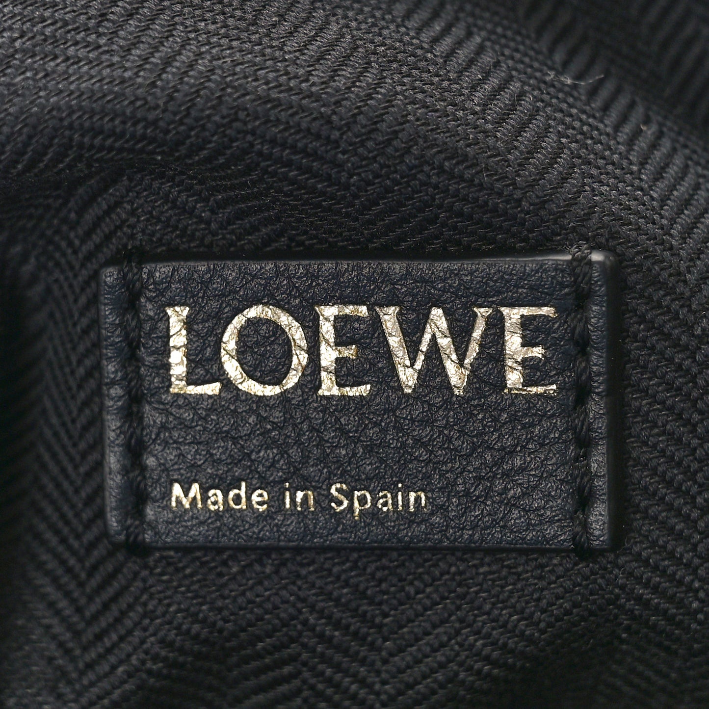 Jacquard Anagram Calfskin Small Cubi Bag Navy