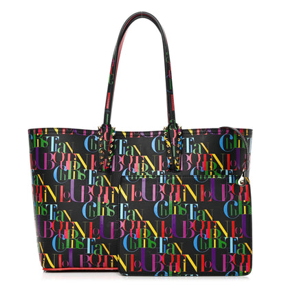 Christian Louboutin Calfskin ABC Small East West Cabata Tote Multicolor 1 of 15