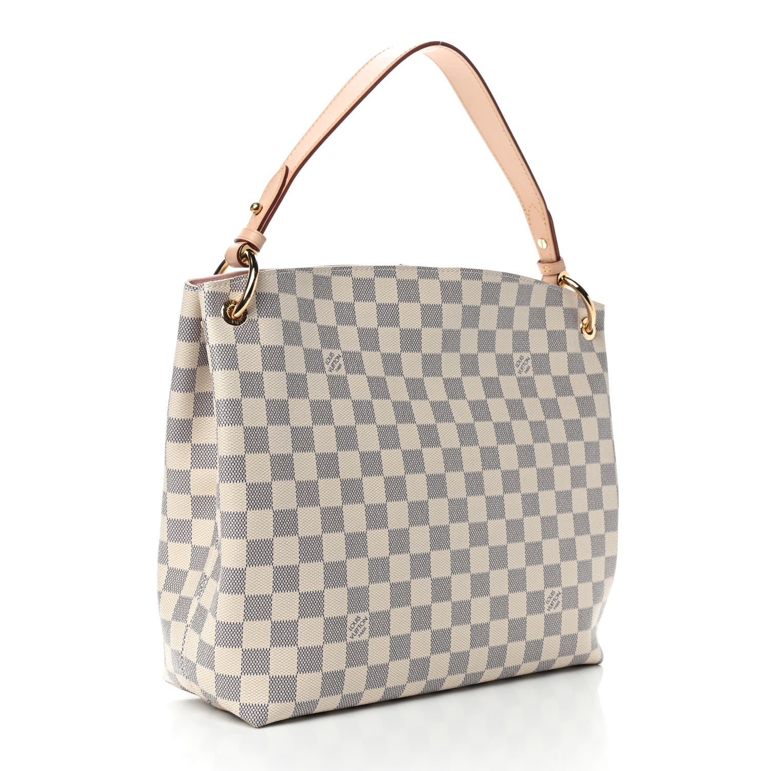 Louis Vuitton Damier Azur Graceful PM Rose Ballerine 3 of 10