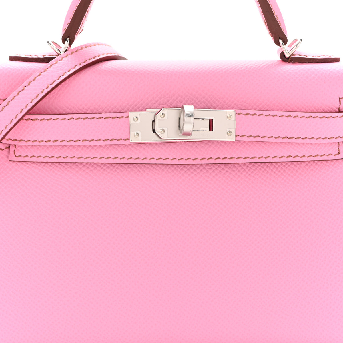 Hermes Epsom Mini Kelly Sellier 20 5P Pink 15 of 20