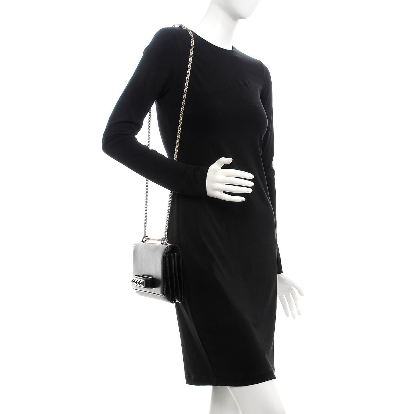 Nappa Va Va Voom Shoulder Bag Black