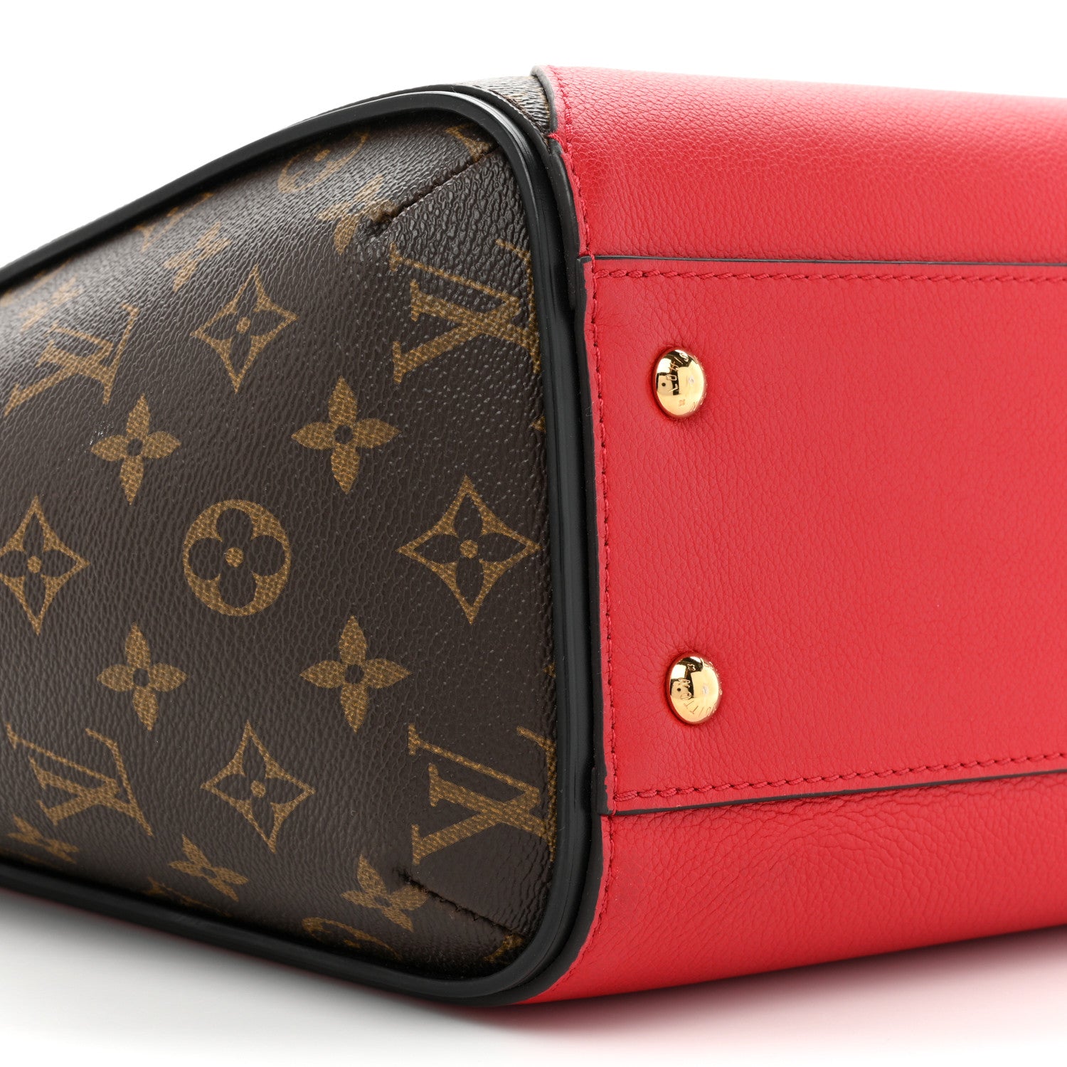 Louis Vuitton Calfskin Monogram Kimono Tote Cherry 9 of 19