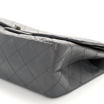 Chanel Aged Calfskin Quilted 2.55 Reissue 226 Flap Grey 10 of 11
