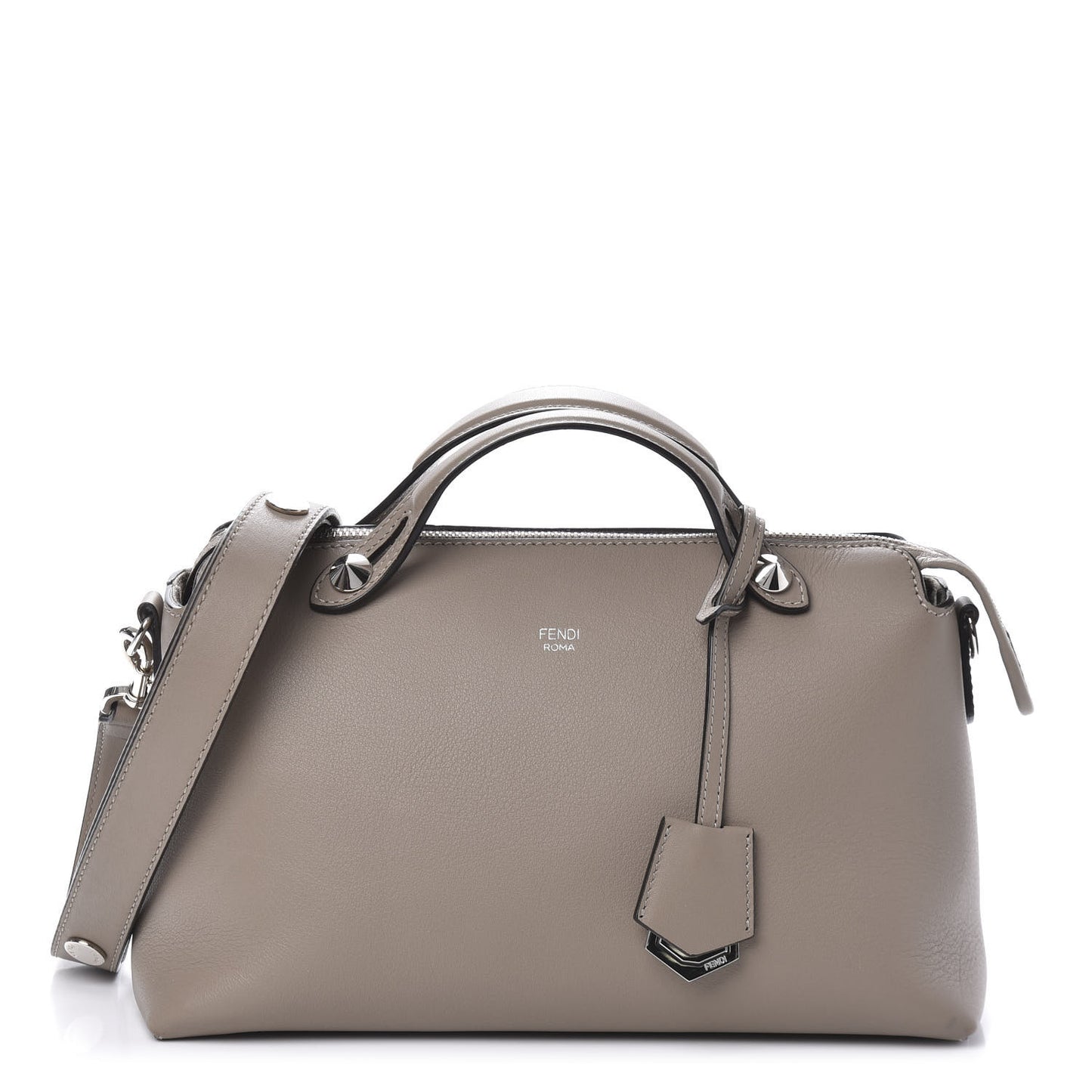 Vitello Dolce Medium By The Way Boston Bag Tortora
