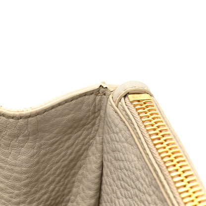 Prada Vitello Daino Large Double Zip Tote Talco 14 of 23
