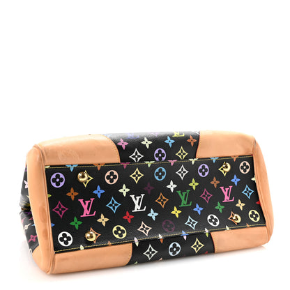 Louis Vuitton Monogram Multicolor Beverly GM Black 4 of 9