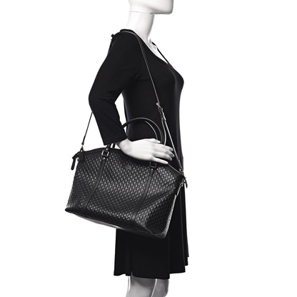 Gucci Soft Microguccissima Dome Satchel Black 2 of 9