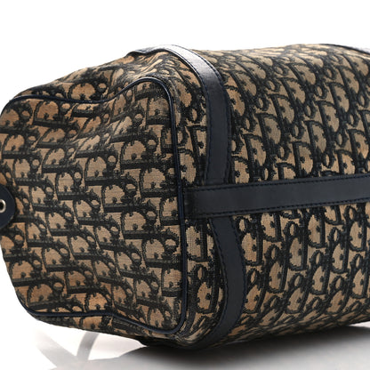 Christian Dior Monogram Boston Navy Blue 8 of 15