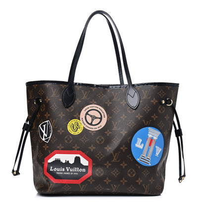 Louis Vuitton Monogram World Tour Neverfull MM 2 of 10