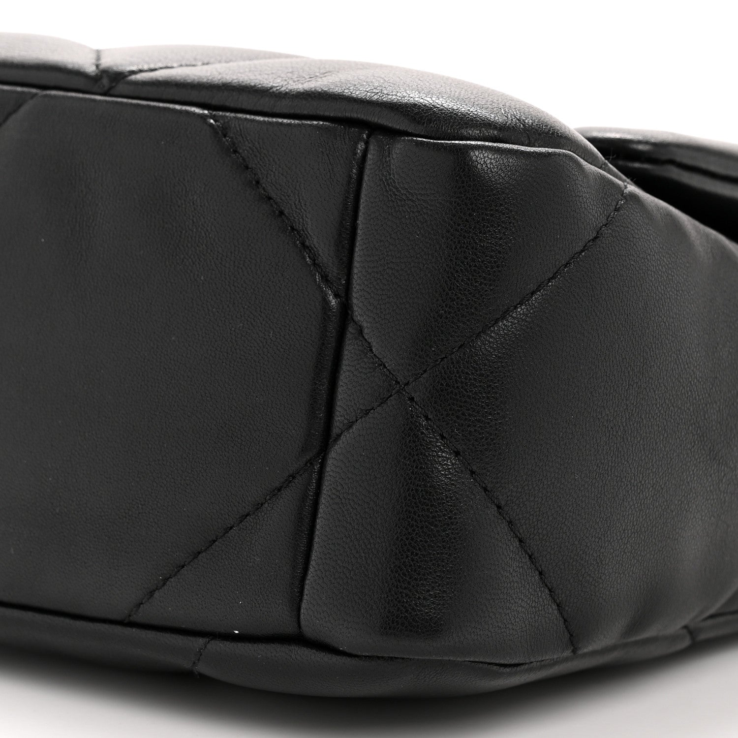 Chanel Lambskin Quilted Medium Chanel 19 Flap Black 10 of 14