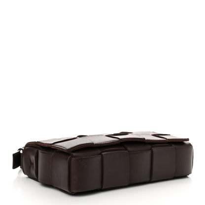 Bottega Veneta Lambskin Maxi Intrecciato Cassette Crossbody Bag Fondant 4 of 15
