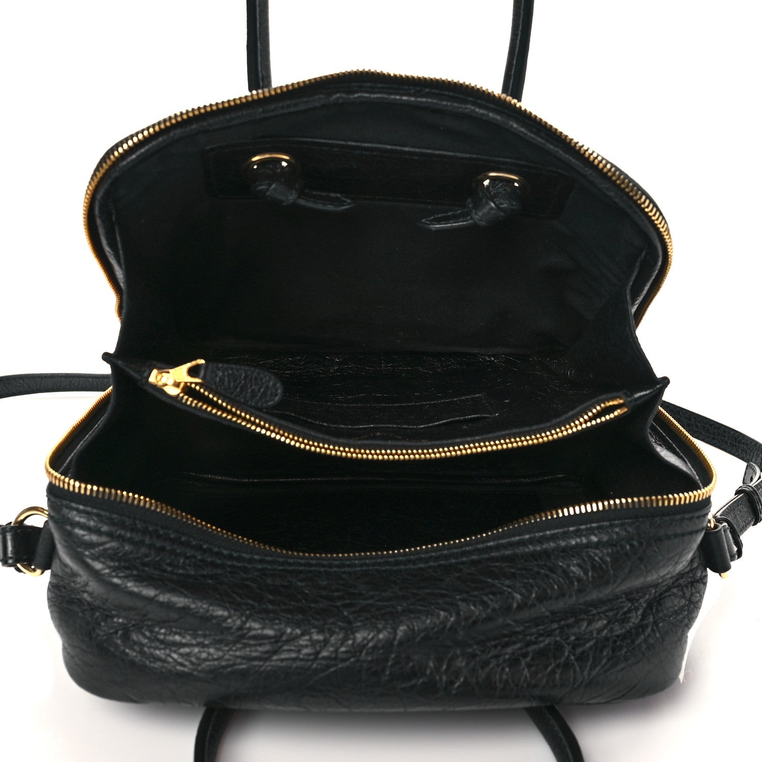 Balenciaga Agneau S Blanket Square Tote Black 5 of 9