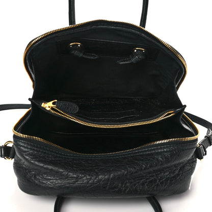 Balenciaga Agneau S Blanket Square Tote Black 5 of 9