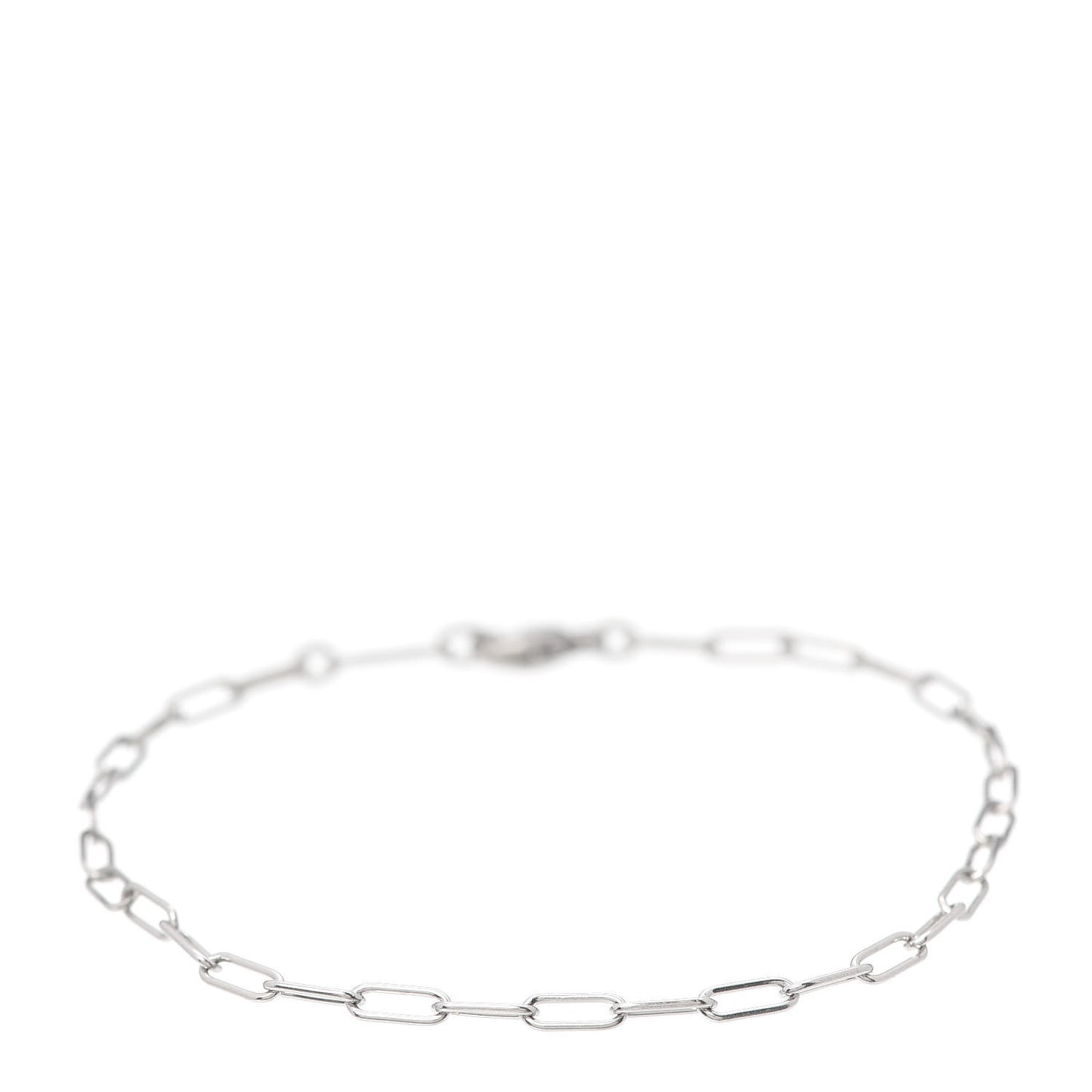 Platinum Chain Link Bracelet