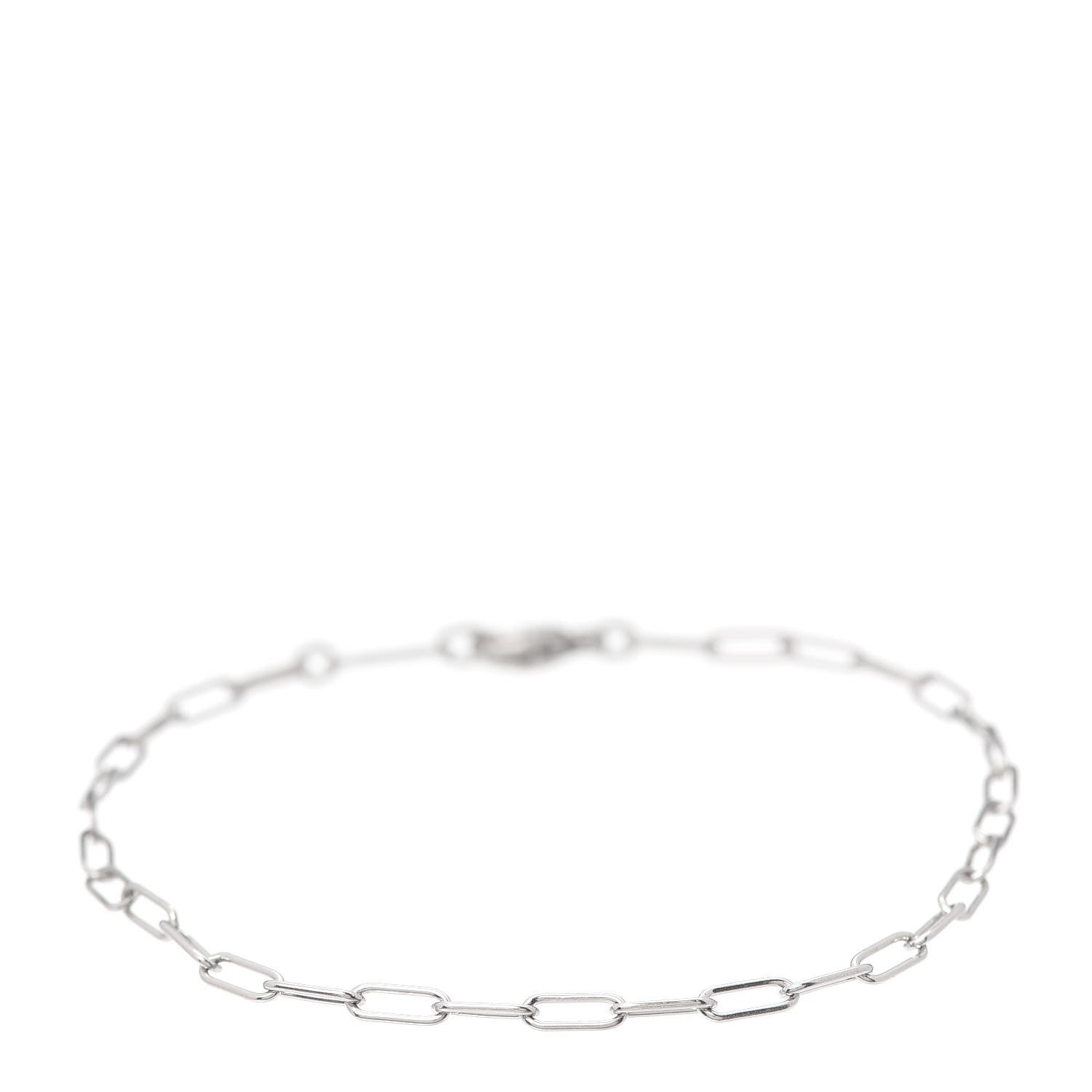 Tiffany Platinum Chain Link Bracelet 1 of 7