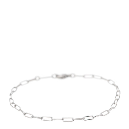Tiffany Platinum Chain Link Bracelet 1 of 7