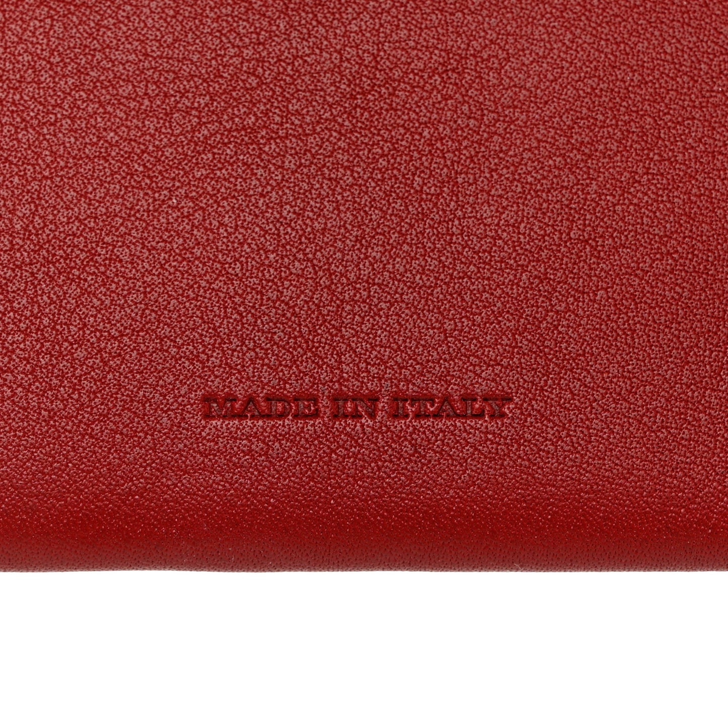 Calfskin Horseferry Check Izzy Card Case Red