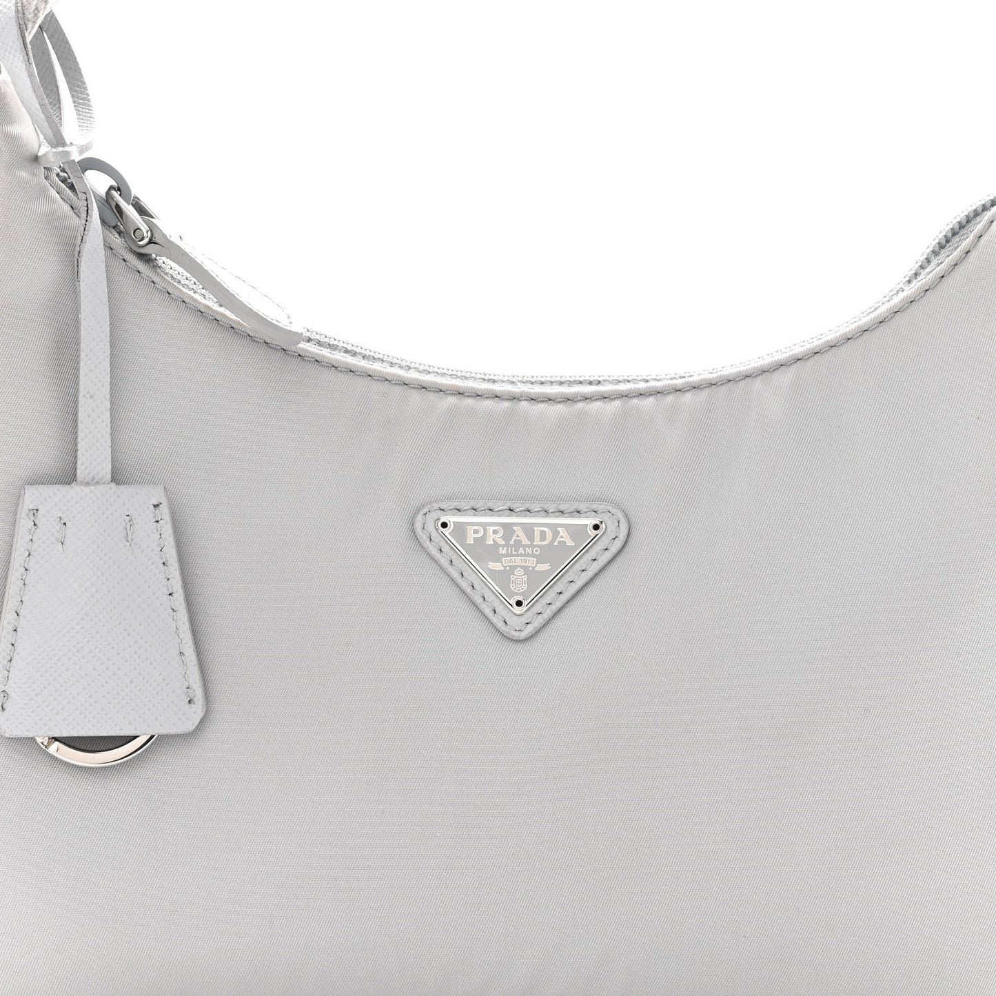 Tessuto Nylon Mini Re-Edition 2000 Bag Fiordaliso