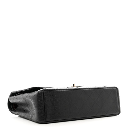 Chanel Caviar Quilted Maxi Double Flap Black 4 of 9