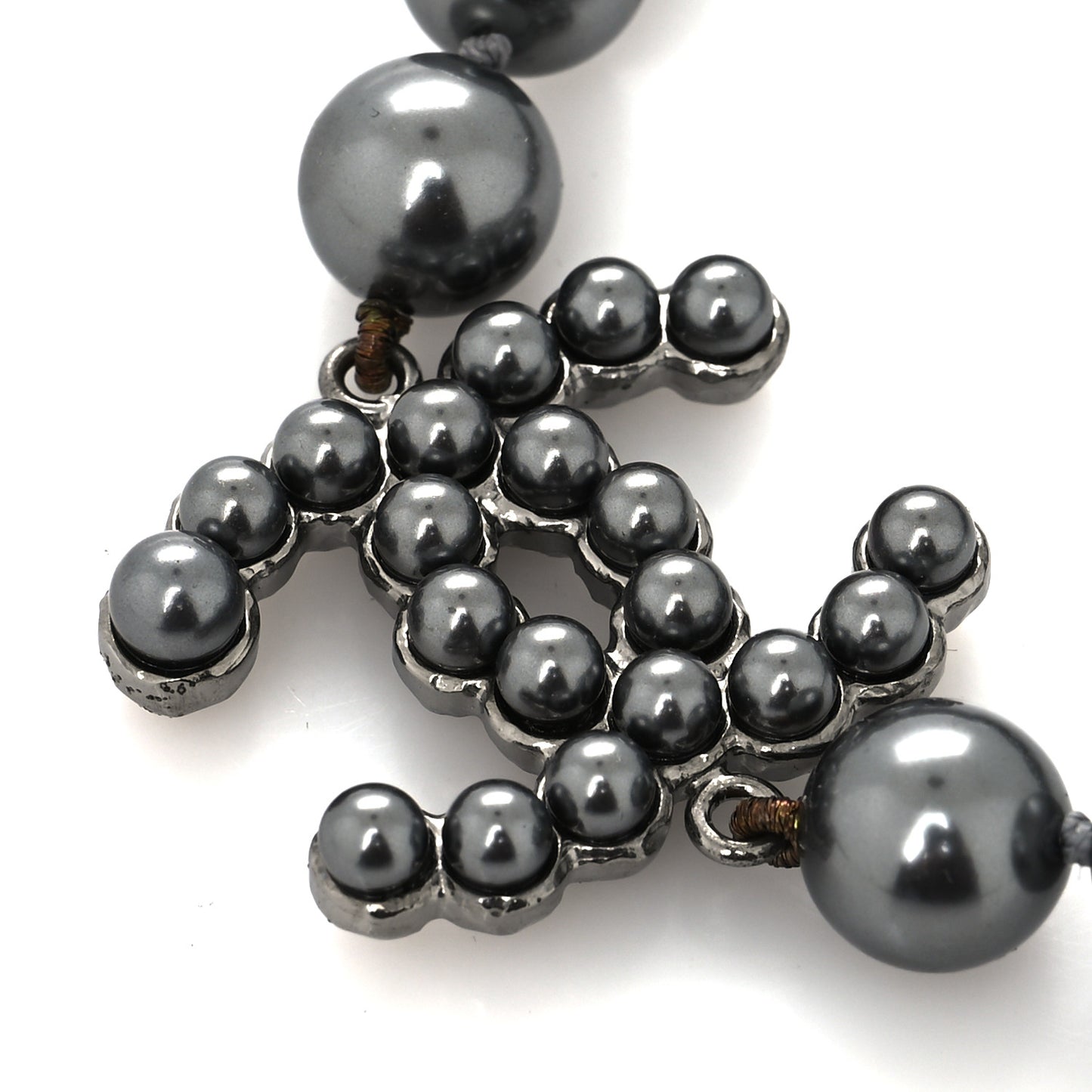 Ruthenium Pearl CC Belt Black