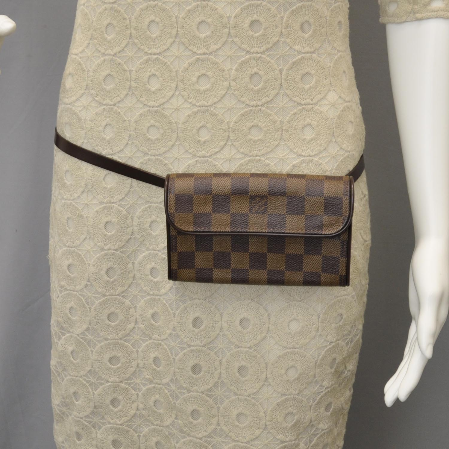 Louis Vuitton Damier Pochette Florentine Bag Special Order 2 of 9
