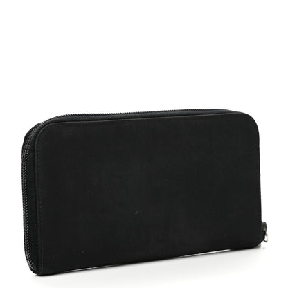Prada Tessuto Nylon Zip Around Wallet Black 3 of 9