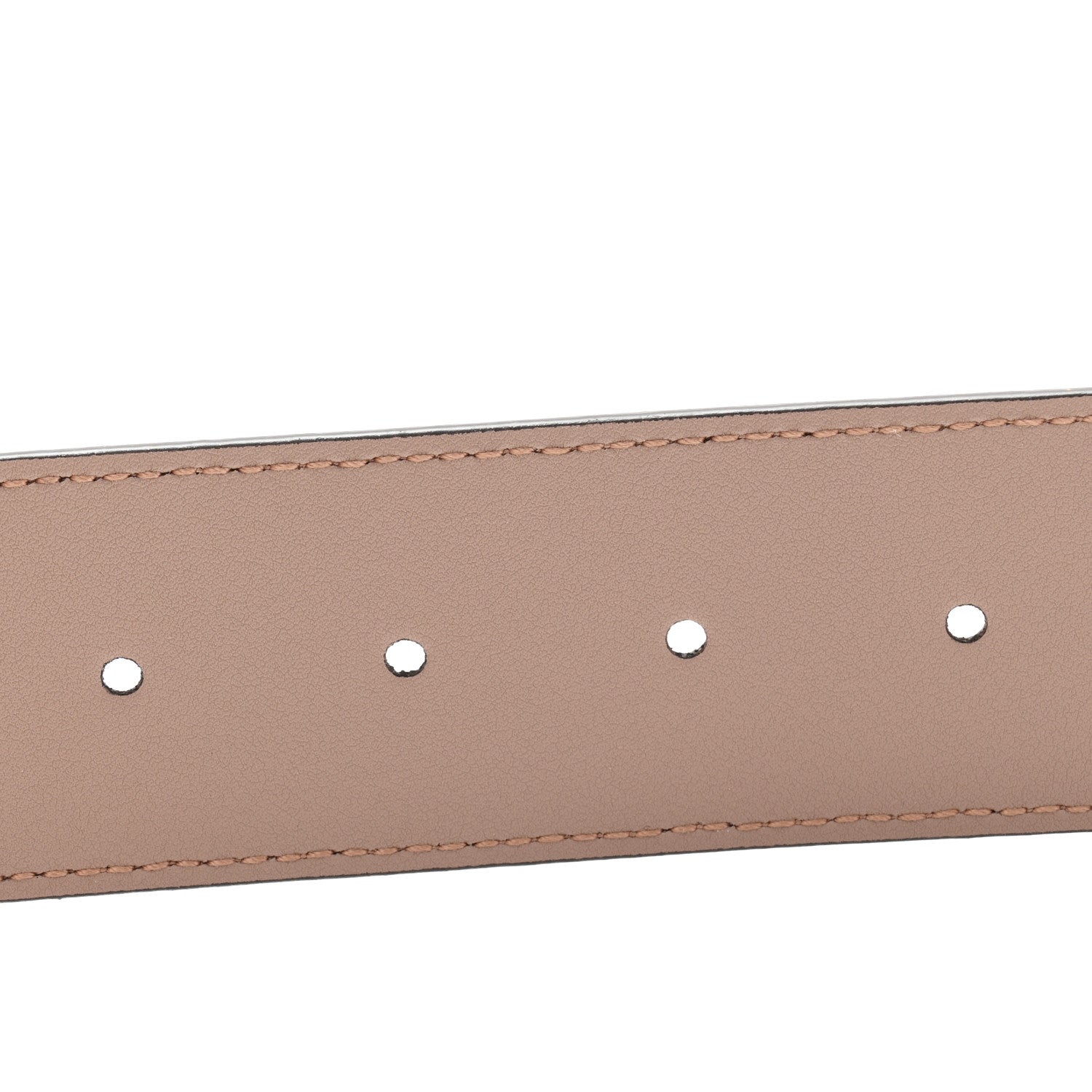 Gucci Calfskin Double G 40mm Belt 80 32 Porcelain Rose 5 of 5