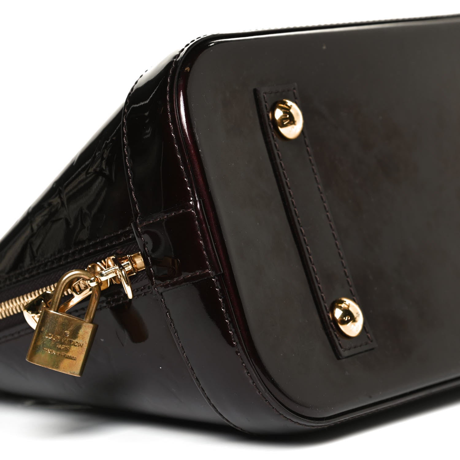 Louis Vuitton Vernis Alma PM Amarante 9 of 13