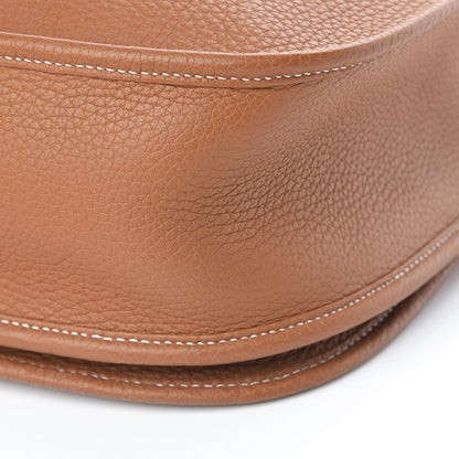 Hermes Taurillon Clemence Evelyne III GM Gold 8 of 10
