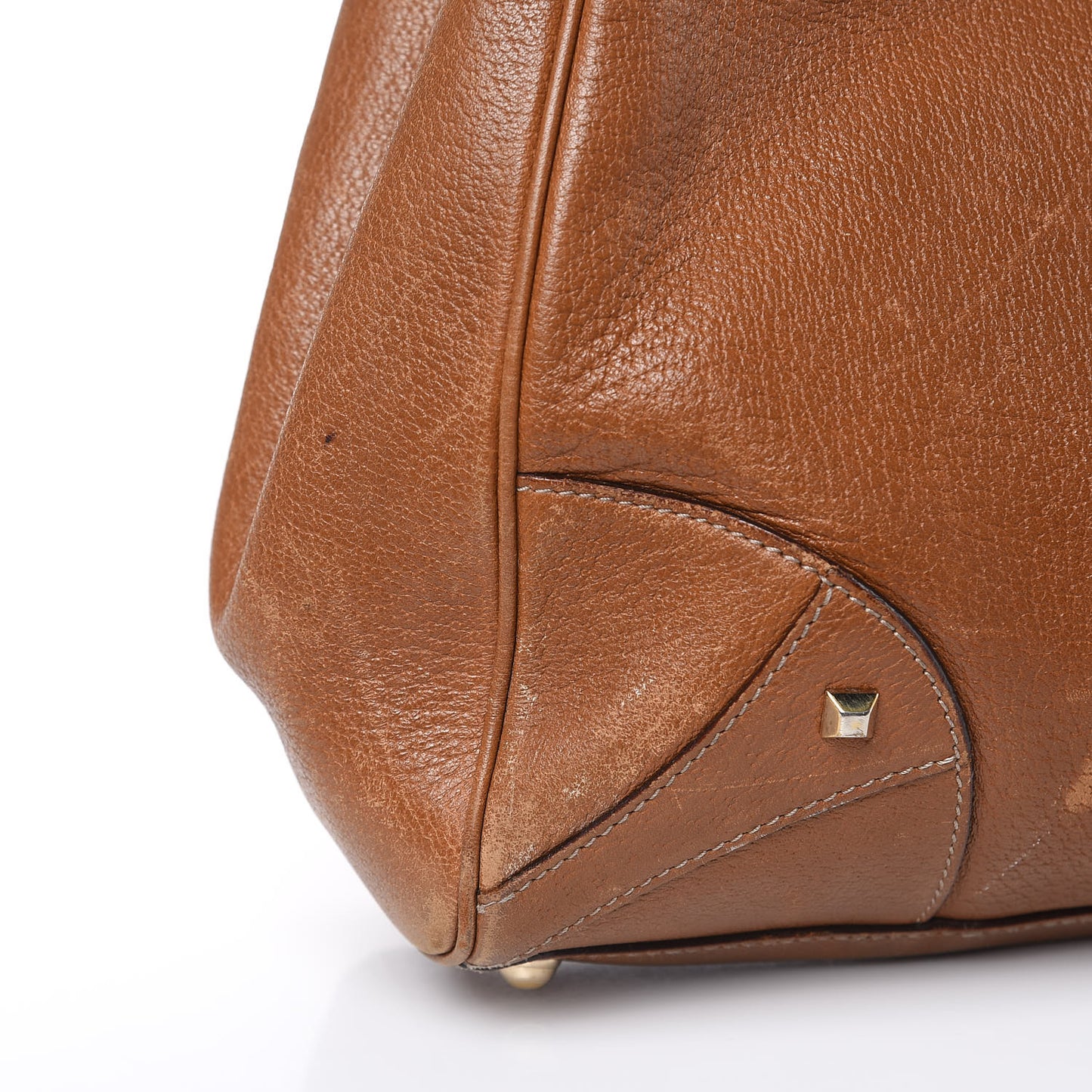 Calfskin Monogram Medium Bardot Brown