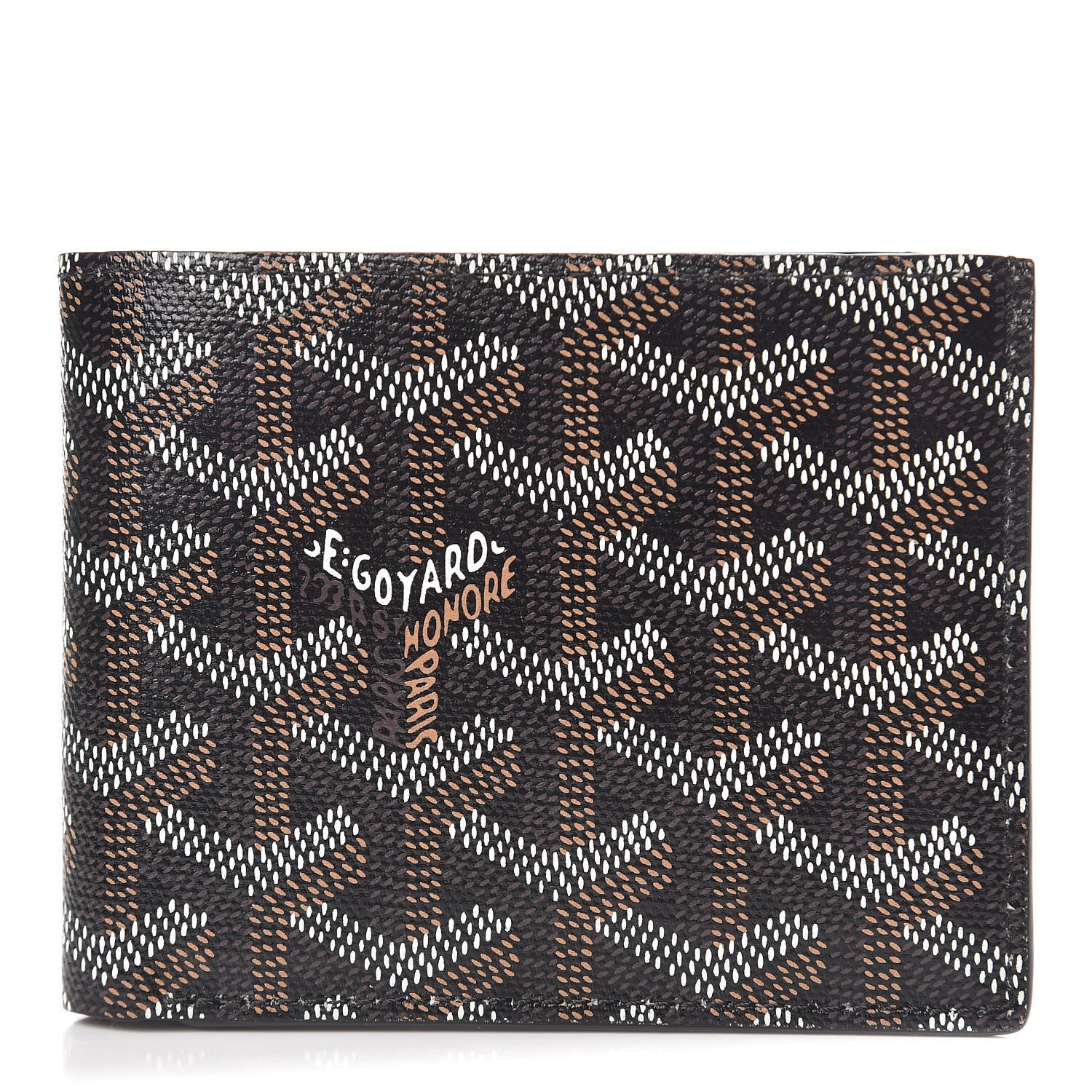 Goyard Goyardine Bi-Fold Victoire PM Wallet Black 1 of 7