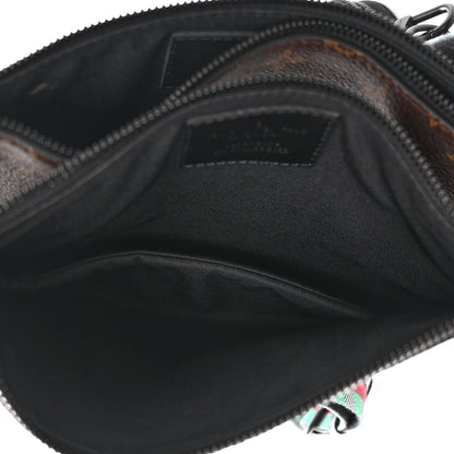 Louis Vuitton Taurillon Monogram Trio Messenger Black Multicolor 6 of 11
