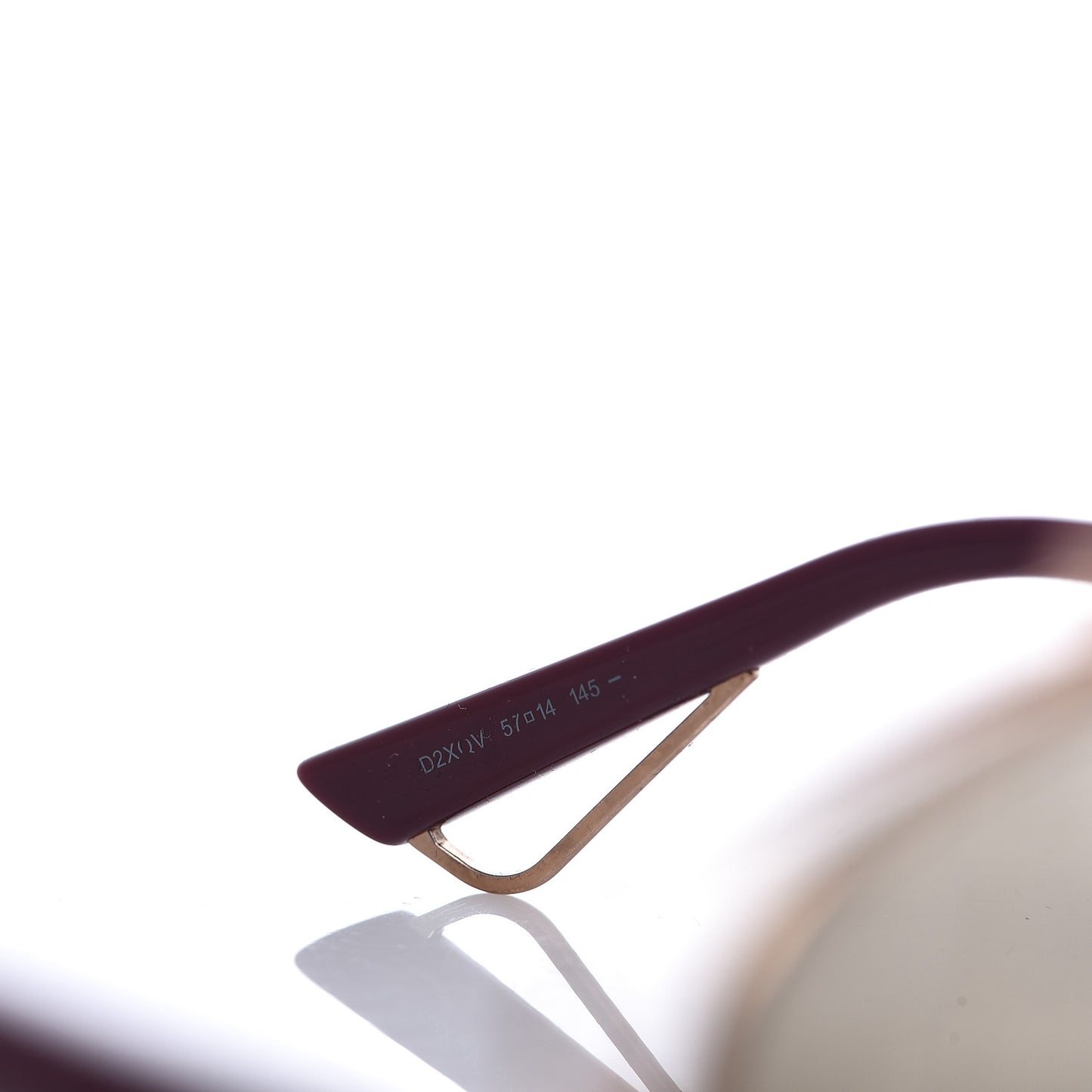 Mirrored Technologic Sunglasses Burgundy