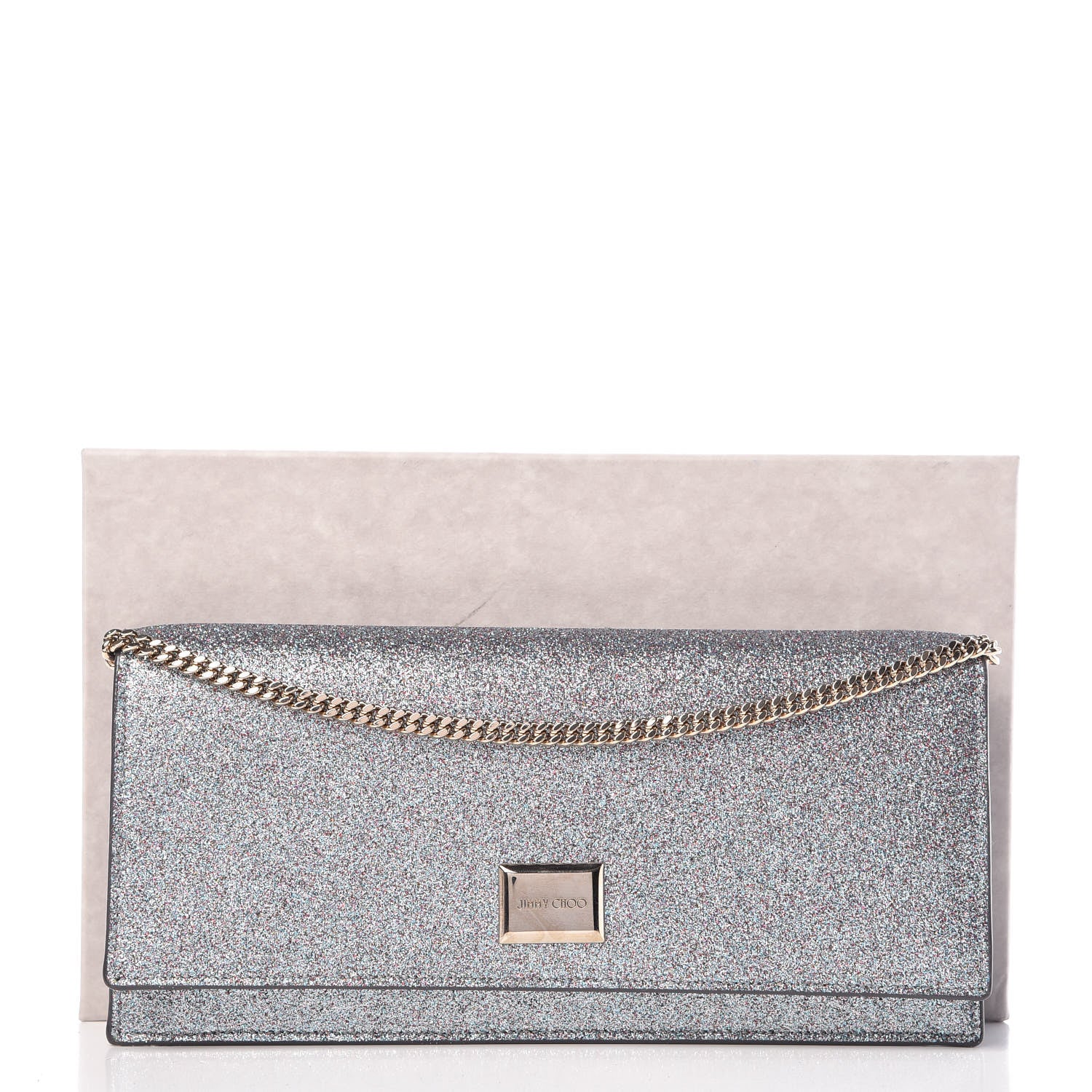 Jimmy Choo Glitter Lilia Clutch Bag Multicolor 10 of 10
