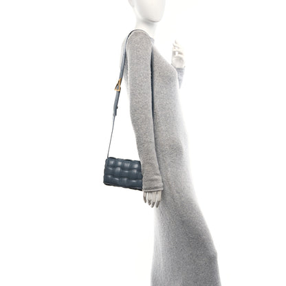 Bottega Veneta Nappa Maxi Intreccio Small Padded Cassette Crossbody Bag Thunder 2 of 12