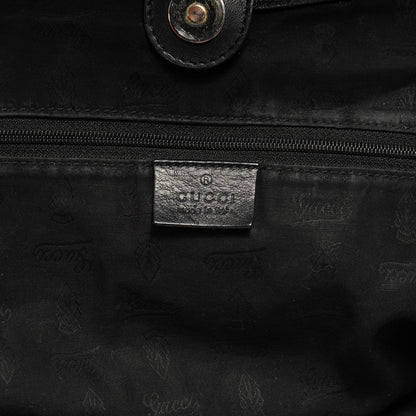 Gucci Guccissima Large Sukey Tote Black 5 of 8