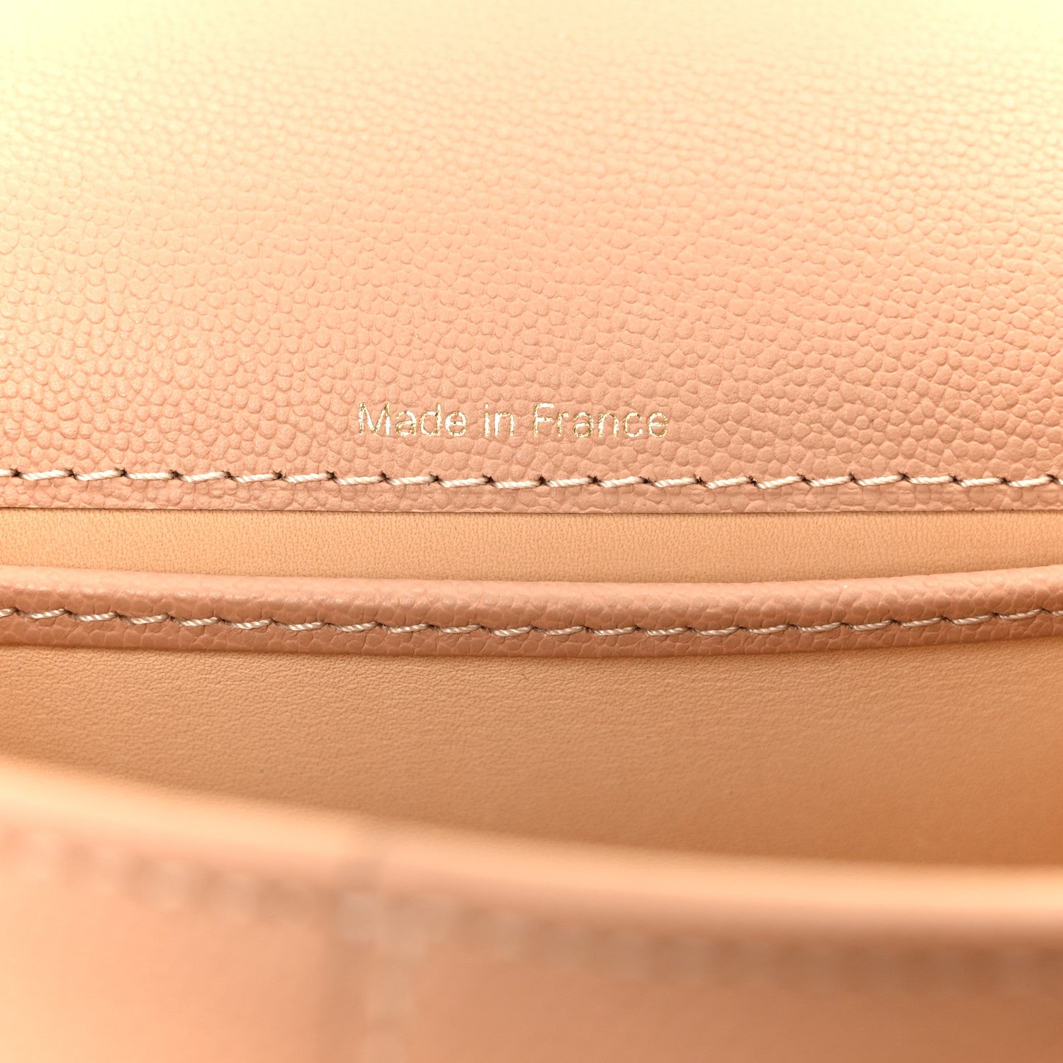 Delvaux Grained Calfskin Mini Brillant Satchel Natural 7 of 13