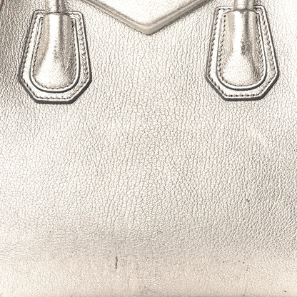 Givenchy Metallic Sugar Goatskin Small Antigona Silver 9 of 18