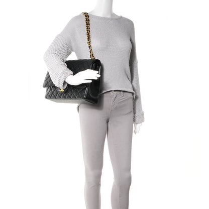 Chanel Caviar Quilted Maxi Double Flap Black 2 of 9